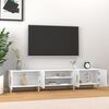 vidaXL Έπιπλο Τηλεόρασης Λευκό 180x31,5x40 εκ. από Τεχνητό Ξύλο