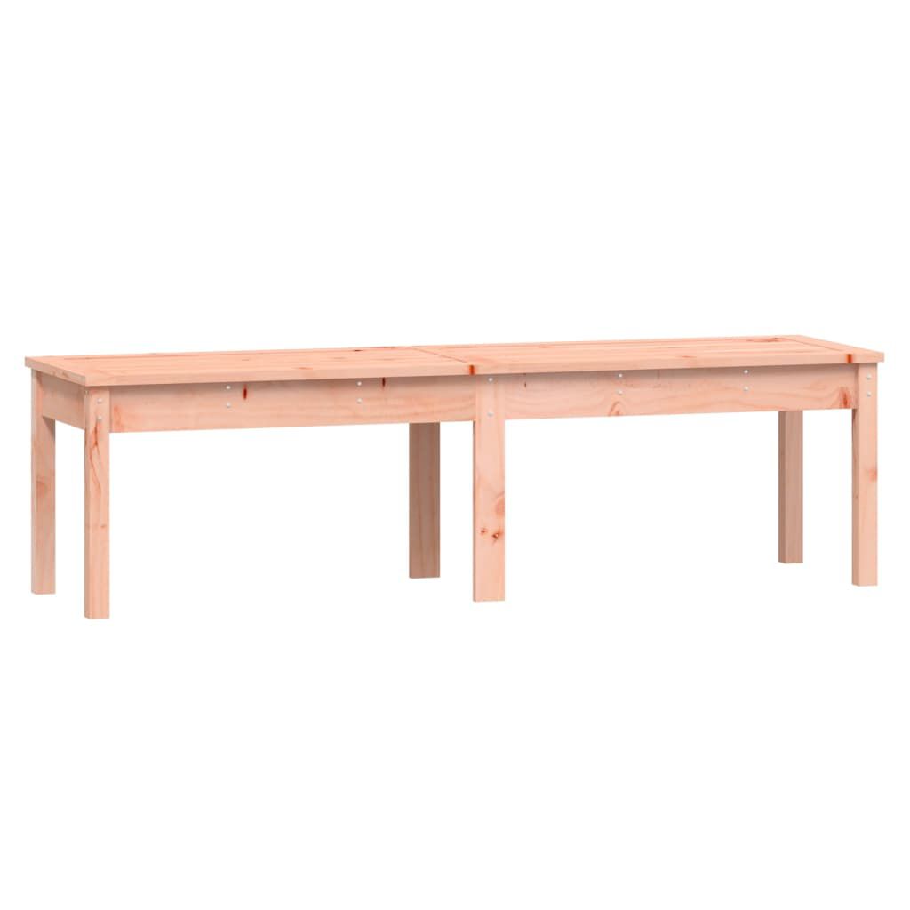 vidaXL Πάγκος Κήπου Διθέσιος 159,5x44x45 εκ. Μασίφ Ξύλο Ψευδοτσούγκας