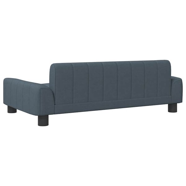 vidaXL Κρεβάτι Σκύλου Σκούρο Γκρι 90 x 53 x 30 εκ. Υφασμάτινο