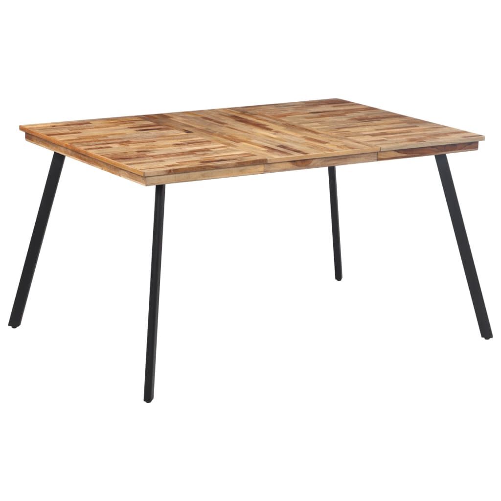 vidaXL Τραπεζαρία 148 x 97 x 76 εκ. από Μασίφ Ξύλο Teak