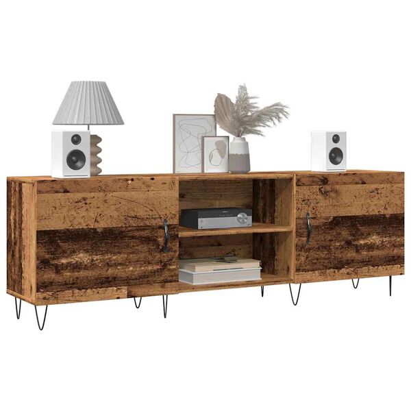 vidaXL Έπιπλο Τηλεόρασης Παλιό ξύλο 150x30x50 εκ. Επεξεργασμένο Ξύλο