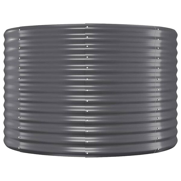 vidaXL Ζαρντινιέρα Ανθρακί 175x100x68εκ Γαλβανισμένος χάλυβας