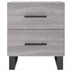 vidaXL Κομοδίνο Γκρι Sonoma 40 x 35 x 47,5 εκ. από Επεξεργασμένο Ξύλο