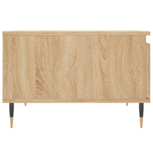 vidaXL Τραπεζάκι Σαλονιού Sonoma Δρυς 55x55x36,5εκ. Επεξεργασμένο Ξύλο