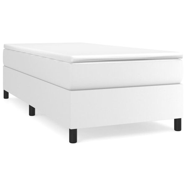 vidaXL &Kappa;&rho;&epsilon;&beta;ά&tau;&iota; Boxspring &mu;&epsilon; &Sigma;&tau;&rho;ώ&mu;&alpha; &Lambda;&epsilon;&upsilon;&kappa;ό 80 x 200 &epsilon;&kappa;. &Sigma;&upsilon;&nu;&theta;&epsilon;&tau;&iota;&kappa;ό &Delta;έ&rho;&mu;&alpha;