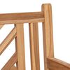 vidaXL Παγκάκι κήπου Καφέ 150 x 60 x 90 εκ Μασίφ ξύλο teak