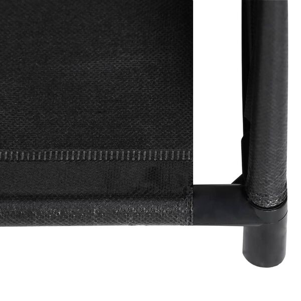 vidaXL Ραφιέρα Σκάλα Προβολής 130 x 45 x 170 εκ. Υφασμάτινη