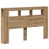 vidaXL LED &kappa;&epsilon;&phi;&alpha;&lambda;ά&rho;&iota; Artisan Oak 160x18,5x103,5 cm &Kappa;&alpha;&tau;&alpha;&sigma;&kappa;&epsilon;&upsilon;&alpha;&sigma;&mu;έ&nu;&omicron; &xi;ύ&lambda;&omicron;