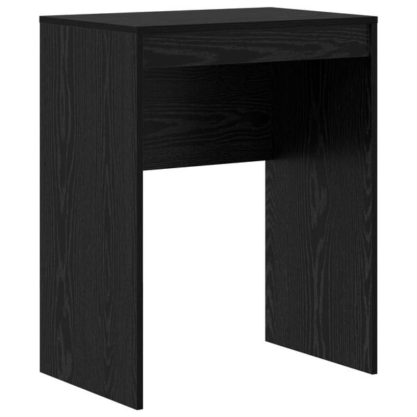 vidaXL Γραφείο Μαύρη δρυς 60 x 40 x 76 εκ. Επεξεργασμένο ξύλο