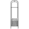 vidaXL Ράφι Ρούχων Γκρι 100 x 44 x 160 εκ Επεξεργασμένο ξύλο