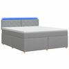 vidaXL &Kappa;&rho;&epsilon;&beta;ά&tau;&iota; box spring &mu;&epsilon; &sigma;&tau;&rho;ώ&mu;&alpha; &Alpha;&nu;&omicron;&iota;&chi;&tau;ό &gamma;&kappa;&rho;&iota; 160 x 200 cm Ύ&phi;&alpha;&sigma;&mu;&alpha;