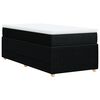 vidaXL &Kappa;&rho;&epsilon;&beta;ά&tau;&iota; Boxspring &mu;&epsilon; &Sigma;&tau;&rho;ώ&mu;&alpha; &Mu;&alpha;ύ&rho;&omicron; 80 x 200 &epsilon;&kappa;. &Upsilon;&phi;&alpha;&sigma;&mu;ά&tau;&iota;&nu;&omicron;