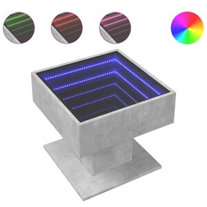 vidaXL &Tau;&rho;&alpha;&pi;&epsilon;&zeta;ά&kappa;&iota; &Sigma;&alpha;&lambda;&omicron;&nu;&iota;&omicron;ύ &mu;&epsilon; LED &Gamma;&kappa;&rho;&iota; 50x50x45 &epsilon;&kappa;. &Epsilon;&pi;&epsilon;&xi;&epsilon;&rho;&gamma;&alpha;&sigma;&mu;έ&nu;&omicron; &Xi;ύ&lambda;&omicron;