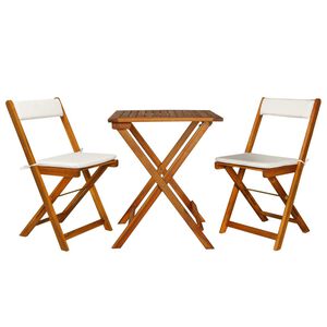 vidaXL &Sigma;&epsilon;&tau; &Epsilon;&pi;ί&pi;&lambda;&omega;&nu; Bistro &Pi;&tau;&upsilon;&sigma;&sigma;ό&mu;&epsilon;&nu;&omicron; 3 &tau;&epsilon;&mu;. &Xi;ύ&lambda;&omicron; &Alpha;&kappa;&alpha;&kappa;ί&alpha;&sigmaf; &mu;&epsilon; &Mu;&alpha;&xi;&iota;&lambda;ά&rho;&iota;&alpha;