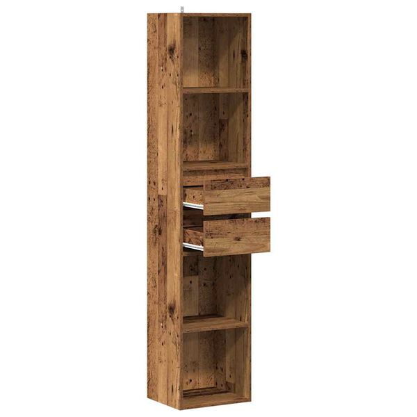 ντουλάπι βιβλίων vidaXL Παλιό ξύλο 36x30x171 cm Κατασκευασμένο ξύλο