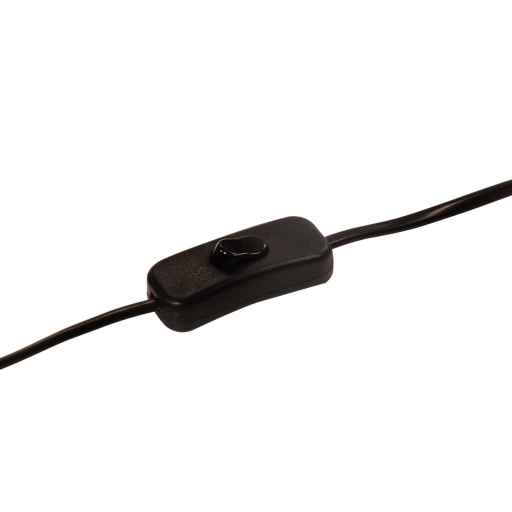 vidaXL Φωτιστικό Γραφείου 25 W Αντικέ Κόκκινο 30x17x40 εκ. Ε27