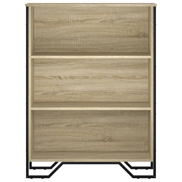 vidaXL Βιβλιοθήκη Sonoma Δρυς 80x31x106 εκ. από Επεξεργασμένο Ξύλο