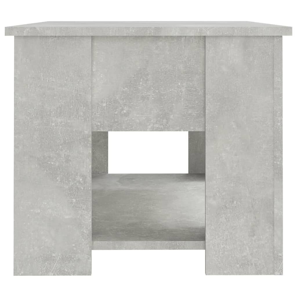 vidaXL Τραπεζάκι Σαλονιού Γκρι Σκυρ. 79x49x41 εκ. Επεξεργασμένο Ξύλο