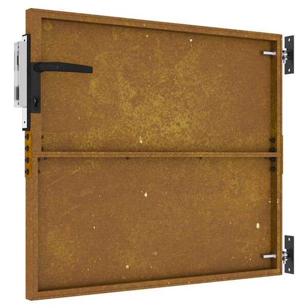 vidaXL Πύλη Κήπου 85 x 100 εκ. από Ατσάλι Corten