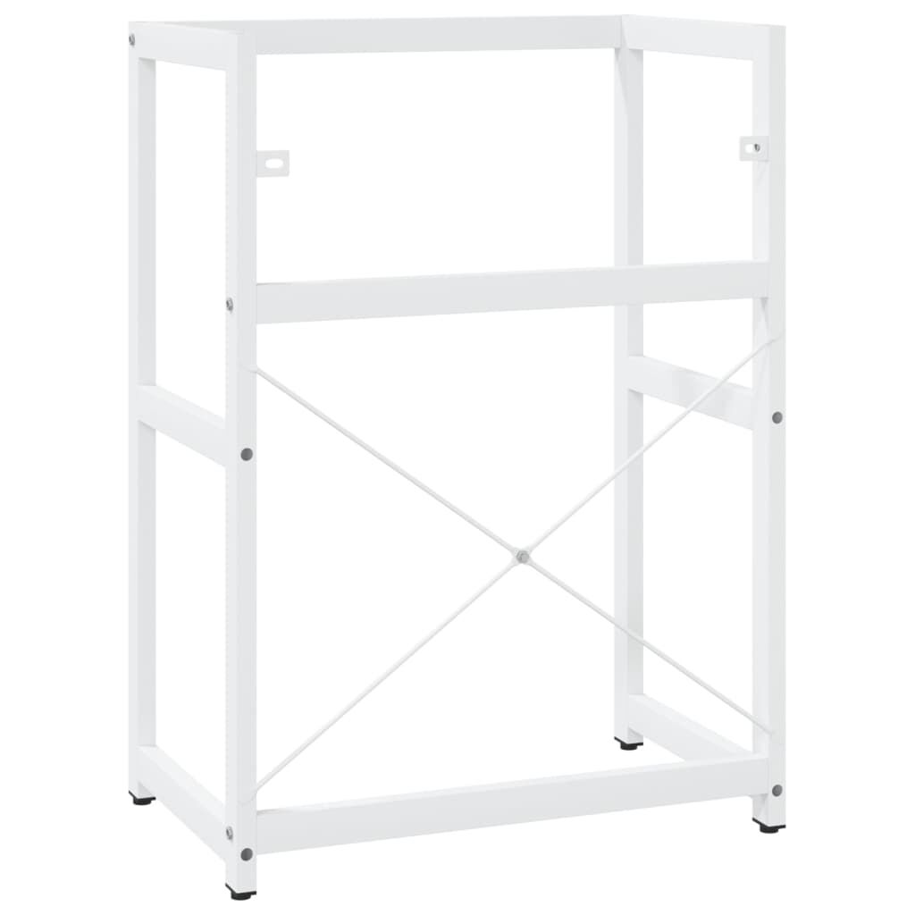 vidaXL Έπιπλο Μπάνιου Λευκό 59 x 38 x 83 εκ. Σιδερένιο