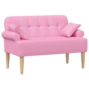 vidaXL Love seat &mu;&epsilon; &kappa;&omicron;&upsilon;&mu;&pi;&iota;ά &Rho;&omicron;&zeta; 120 x 65 x 79 &epsilon;&kappa; Ύ&phi;&alpha;&sigma;&mu;&alpha;