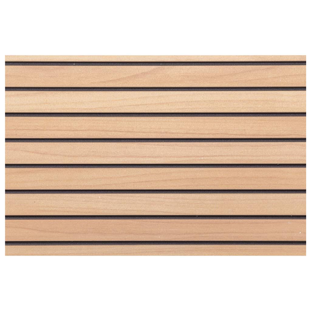 vidaXL Πάνελ Τοίχου 3D 5 τεμ. Καφέ 100 x 50 EPS