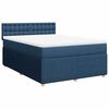 vidaXL &Kappa;&rho;&epsilon;&beta;ά&tau;&iota; Boxspring &mu;&epsilon; &Sigma;&tau;&rho;ώ&mu;&alpha; &Mu;&pi;&lambda;&epsilon; 140x190 &epsilon;&kappa;. &Upsilon;&phi;&alpha;&sigma;&mu;ά&tau;&iota;&nu;&omicron;