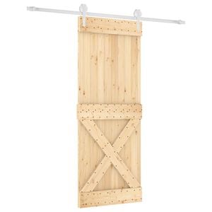 vidaXL &Sigma;&upsilon;&rho;ό&mu;&epsilon;&nu;&eta; &Pi;ό&rho;&tau;&alpha; 80 x 210 cm &Sigma;&upsilon;&mu;&pi;&alpha;&gamma;έ&sigmaf; &Xi;ύ&lambda;&omicron; &Pi;&epsilon;ύ&kappa;&omicron;&upsilon; (&Alpha;&kappa;&alpha;&tau;έ&rho;&gamma;&alpha;&sigma;&tau;&omicron;)