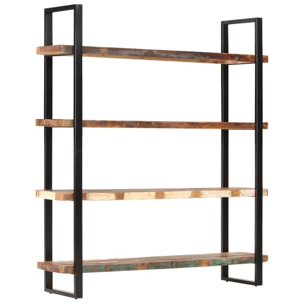 vidaXL Βιβλιοθήκη με 4 Επίπεδα 160x40x180 εκ. Μασίφ Ανακυκλωμένο Ξύλο