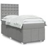 vidaXL &Kappa;&rho;&epsilon;&beta;ά&tau;&iota; Boxspring &mu;&epsilon; &Sigma;&tau;&rho;ώ&mu;&alpha; &Alpha;&nu;&omicron;&iota;&chi;&tau;ό &Gamma;&kappa;&rho;&iota; 90x190 &epsilon;&kappa;. &Upsilon;&phi;&alpha;&sigma;&mu;ά&tau;&iota;&nu;&omicron;