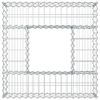 vidaXL &Alpha;&nu;&alpha;&sigma;&eta;&kappa;&omega;&mu;έ&nu;&omicron; &kappa;&rho;&epsilon;&beta;ά&tau;&iota; gabion &Alpha;&sigma;&eta;&mu;ί 80 x 80 x 20 cm