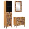 vidaXL &Sigma;&epsilon;&tau; &Epsilon;&pi;ί&pi;&lambda;&omega;&nu; &Mu;&pi;ά&nu;&iota;&omicron;&upsilon; &mu;&epsilon; &sigma;&upsilon;&rho;&tau;ά&rho;&iota; 3 pcs &Phi;&upsilon;&sigma;&iota;&kappa;ό &Sigma;&tau;&epsilon;&rho;&epsilon;ό &xi;ύ&lambda;&omicron; &mu;ά&nu;&gamma;&kappa;&omicron;