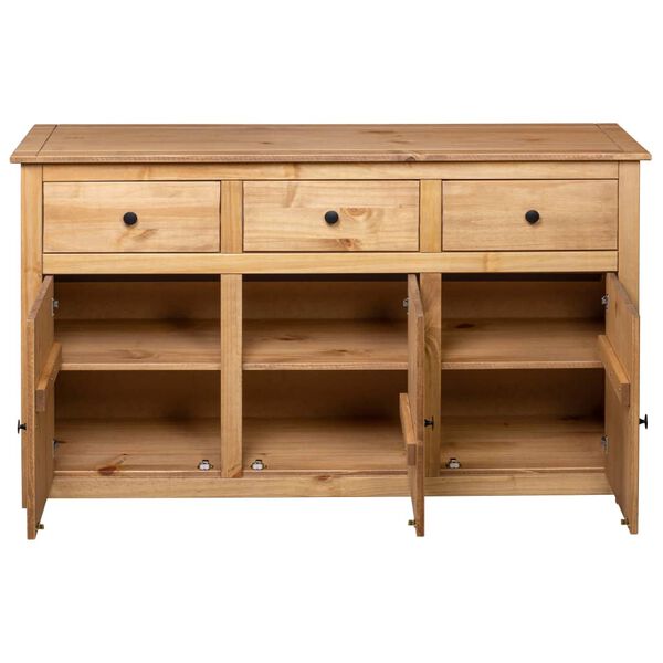 vidaXL Μπουφές 135 x 40 x 80 εκ. από Μασίφ Ξύλο Πεύκου Σειρά Panama