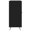 vidaXL Ντουλάπι Μαύρο 90 x 34 x 80 εκ. από Επεξεργασμένο Ξύλο