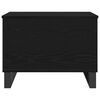 vidaXL Τραπεζάκι Σαλονιού Μαύρη δρυς 60 x 44.5 x 45 εκ