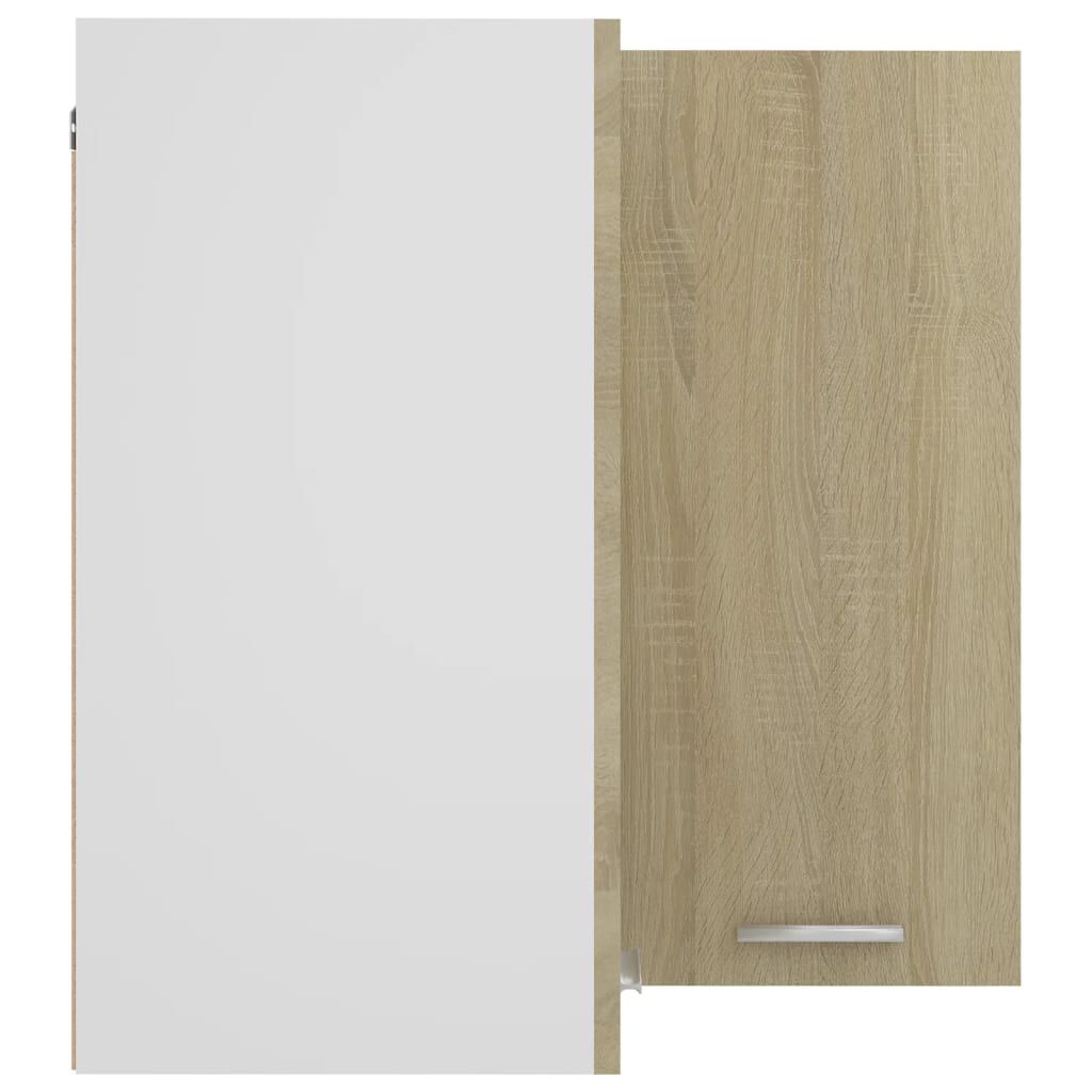vidaXL Ντουλάπι Γωνία Κρεμαστό Lyon Sonoma Δρυς 57x57x60εκ. από