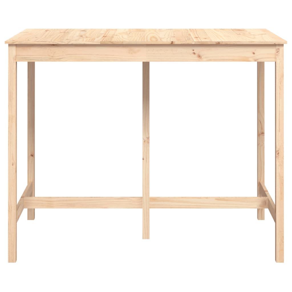 vidaXL Τραπέζι Μπαρ 140x80x110 εκ. από Μασίφ Ξύλο Πεύκου