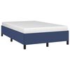 vidaXL Πλαίσιο κρεβατιού χωρίς στρώμα μπλε 120x200cm ύφασμα