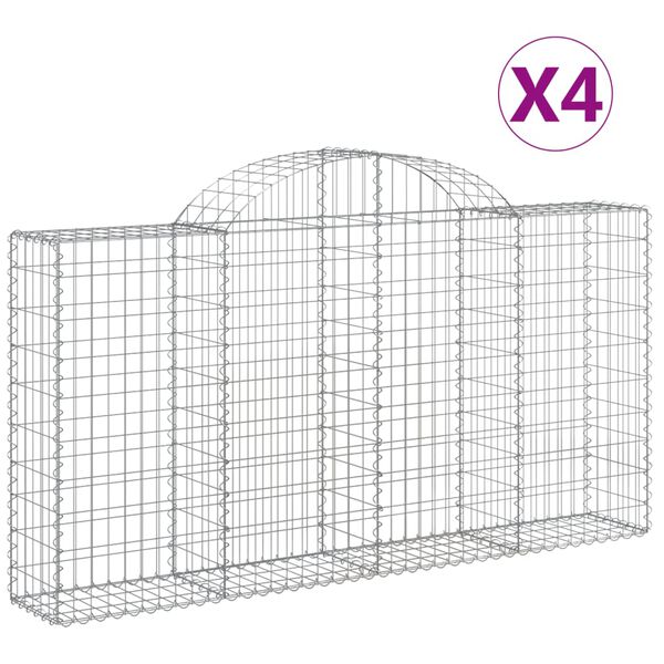 vidaXL &Sigma;&upsilon;&rho;&mu;&alpha;&tau;&omicron;&kappa;&iota;&beta;ώ&tau;&iota;&alpha; &Tau;&omicron;&xi;&omega;&tau;ά 4 &tau;&epsilon;&mu;. 200x30x100/120 &epsilon;&kappa;. &Gamma;&alpha;&lambda;&beta;&alpha;&nu;. &Alpha;&tau;&sigma;ά&lambda;&iota;