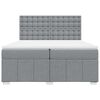 vidaXL &Kappa;&rho;&epsilon;&beta;ά&tau;&iota; Boxspring &mu;&epsilon; &Sigma;&tau;&rho;ώ&mu;&alpha; &Alpha;&nu;&omicron;&iota;&chi;&tau;ό &Gamma;&kappa;&rho;&iota; 200x200 &epsilon;&kappa;. &Upsilon;&phi;&alpha;&sigma;&mu;ά&tau;&iota;&nu;&omicron;