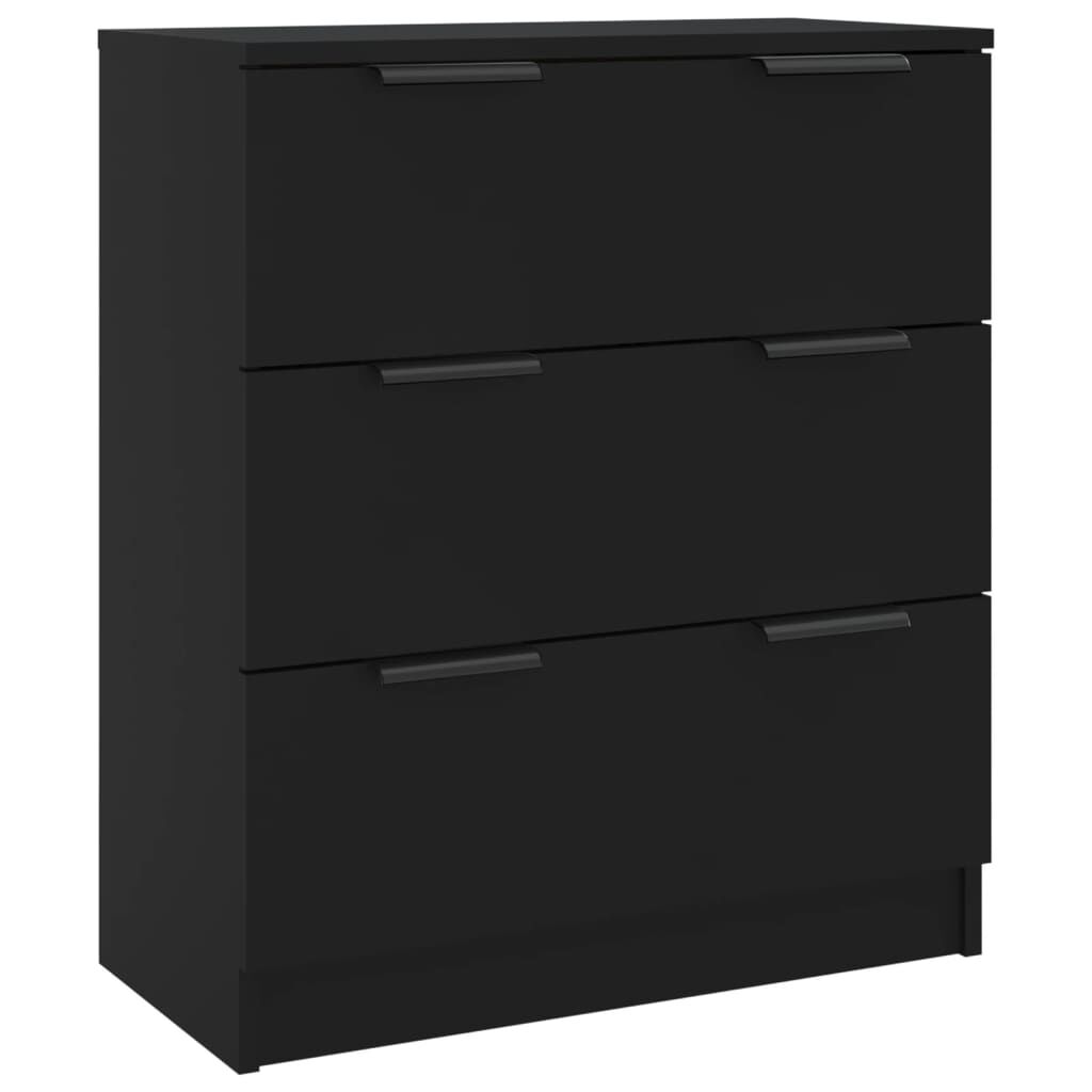 vidaXL Ντουλάπι Μαύρο 60 x 30 x 70 εκ. από Επεξεργασμένο Ξύλο
