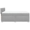 vidaXL Κρεβάτι Boxspring με Στρώμα Αν. Πράσινο 160x200εκ Υφασμάτινο