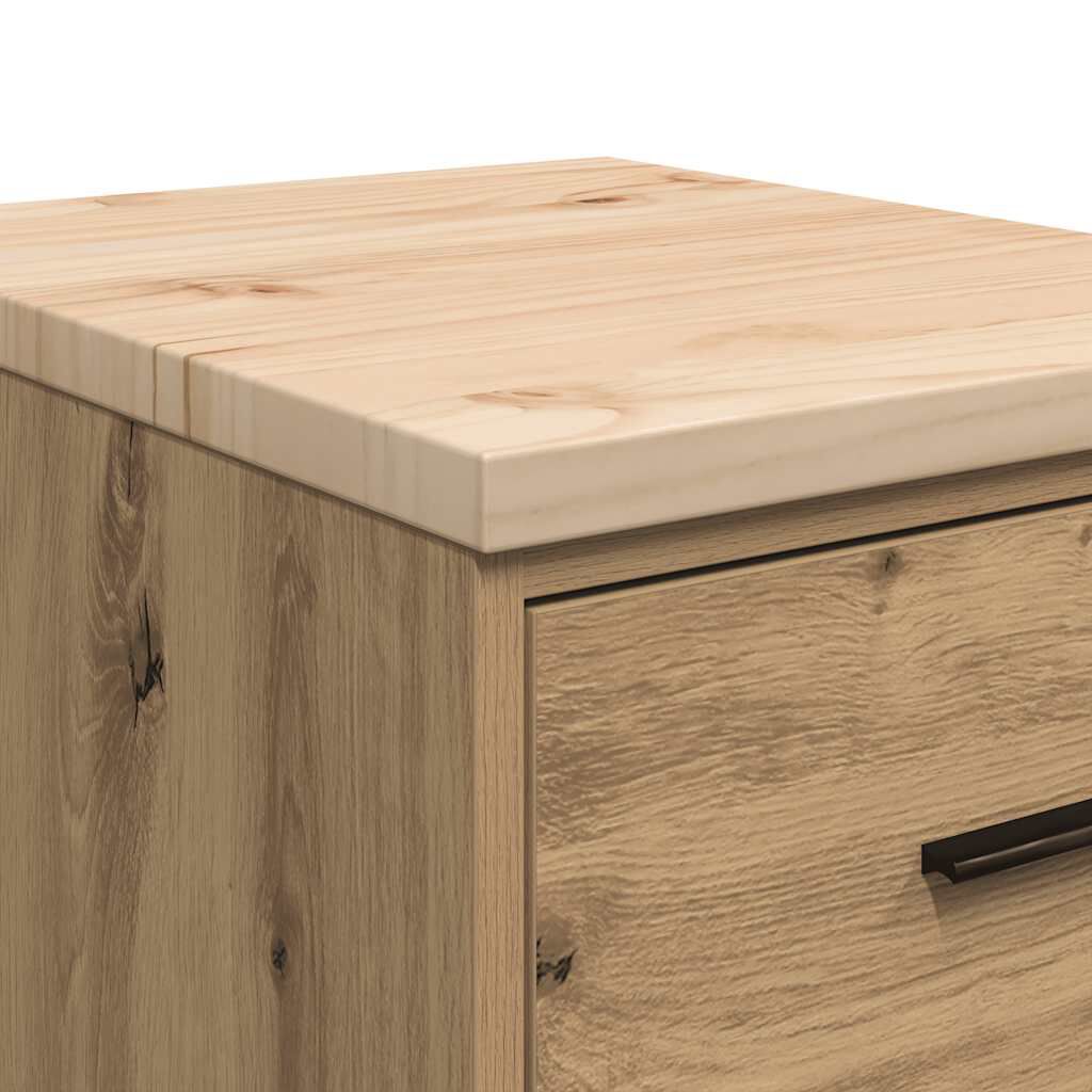 vidaXL ντουλάπι αποθήκευσης γκαράζ 40x51x85 εκ μασίφ ξύλο πεύκο