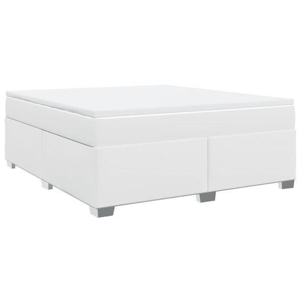vidaXL &Kappa;&rho;&epsilon;&beta;ά&tau;&iota; Boxspring &mu;&epsilon; &Sigma;&tau;&rho;ώ&mu;&alpha; &Lambda;&epsilon;&upsilon;&kappa;ό 180x200 &epsilon;&kappa;. &Sigma;&upsilon;&nu;&theta;&epsilon;&tau;&iota;&kappa;ό &Delta;έ&rho;&mu;&alpha;