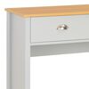 vidaXL Τραπέζι Κονσόλα Γκρι 97 x 35 x 76 εκ.