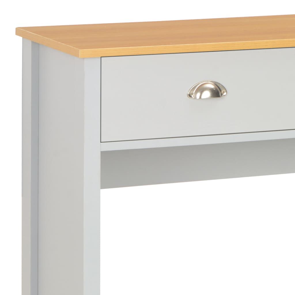 vidaXL Τραπέζι Κονσόλα Γκρι 97 x 35 x 76 εκ.