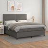 vidaXL &Kappa;&rho;&epsilon;&beta;ά&tau;&iota; Boxspring &mu;&epsilon; &Sigma;&tau;&rho;ώ&mu;&alpha; &Gamma;&kappa;&rho;&iota; 160x200&epsilon;&kappa;. &alpha;&pi;ό &Sigma;&upsilon;&nu;&theta;&epsilon;&tau;&iota;&kappa;ό &Delta;έ&rho;&mu;&alpha;