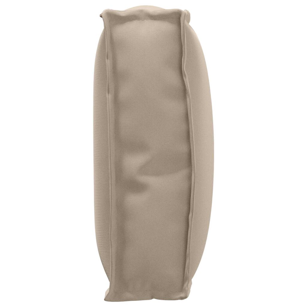 vidaXL Cushion Pallet για πλάτη Taupe 60x40x12 εκ. από ύφασμα Oxford