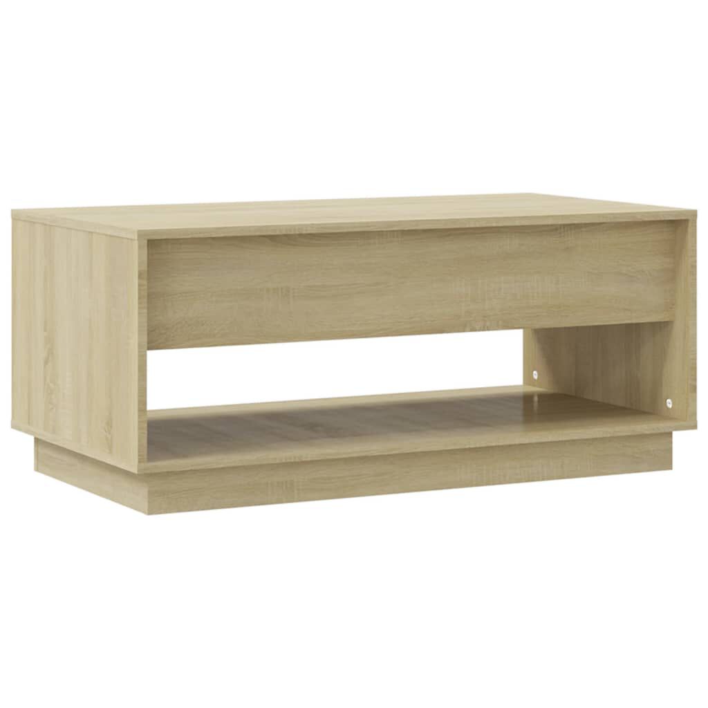 vidaXL Τραπεζάκι Σαλονιού Sonoma Δρυς 102,5x55x44 εκ. Επεξ. Ξύλο