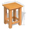 vidaXL Τραπέζια Βοηθητικά 2 τεμ. 27 x 24 x 37 εκ. από Μασίφ Ξύλο Δρυός